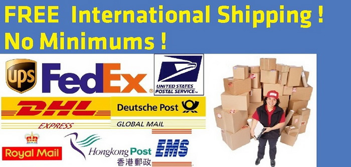 Free International Shipping
